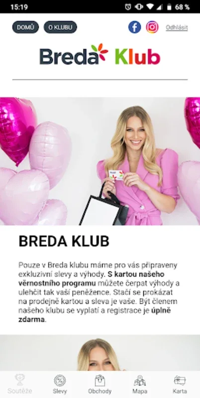 Breda Klub for Android: Maximize Savings at Breda & Weinstein