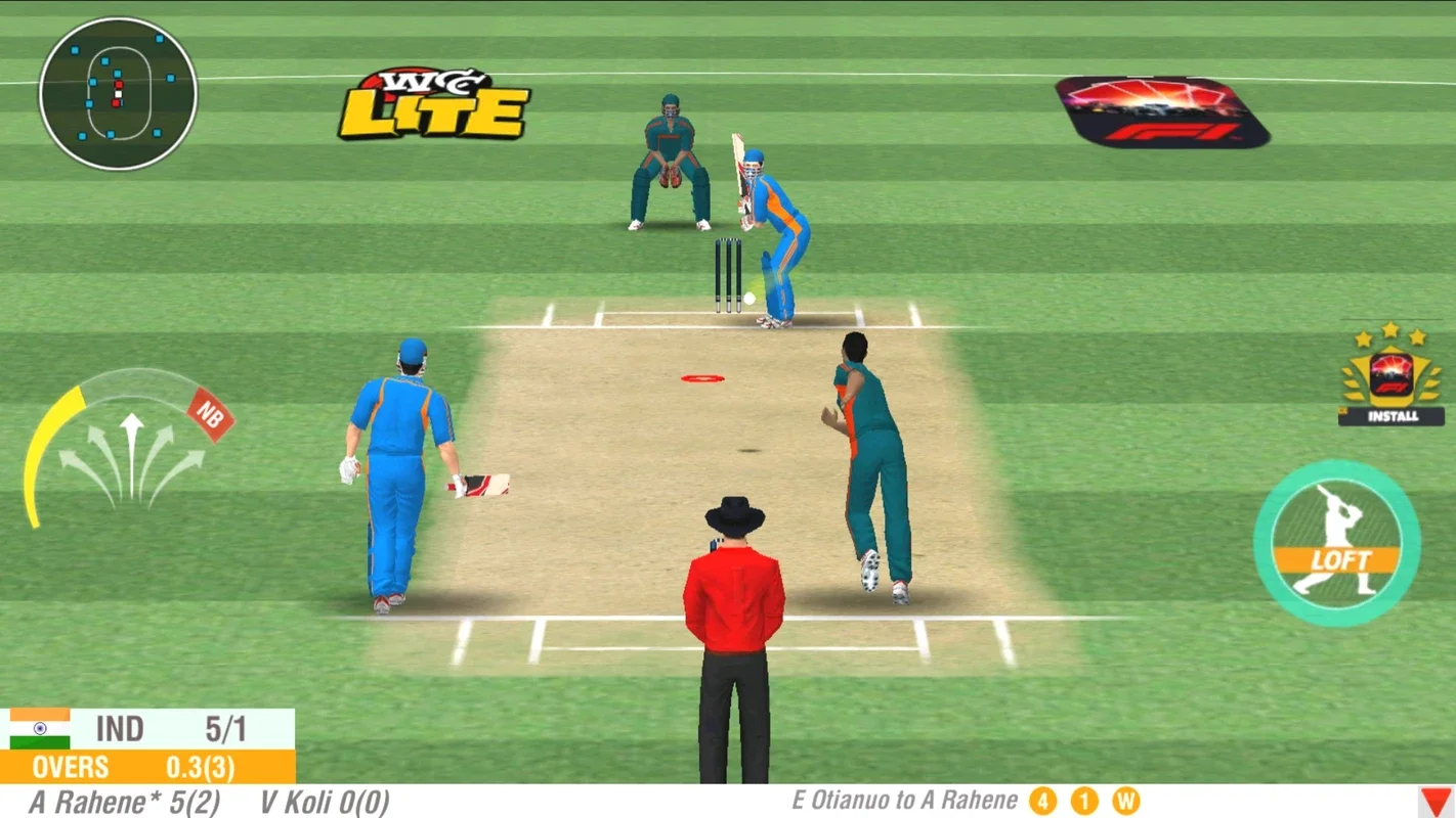 World Cricket Championship LITE for Android - Compact Cricket Gaming