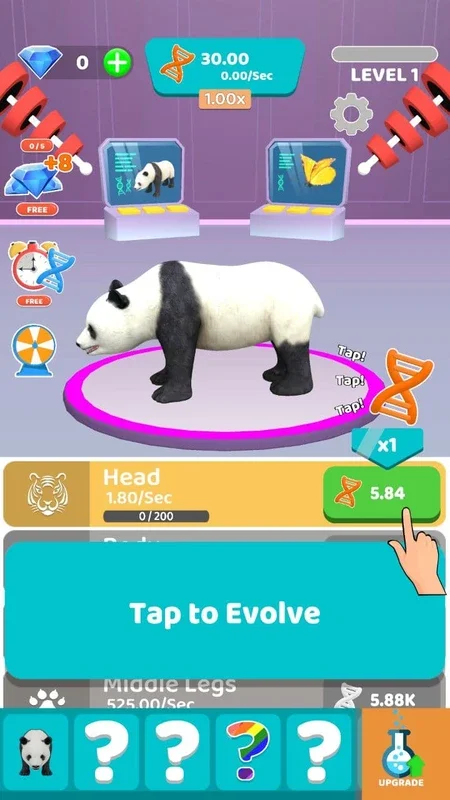 Idle Animal Evolution for Android: Create New Animal Species