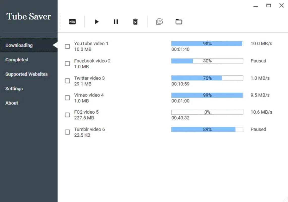 YouTube Video Downloader - TubeSaver for Windows: Download Videos from Multiple Sites