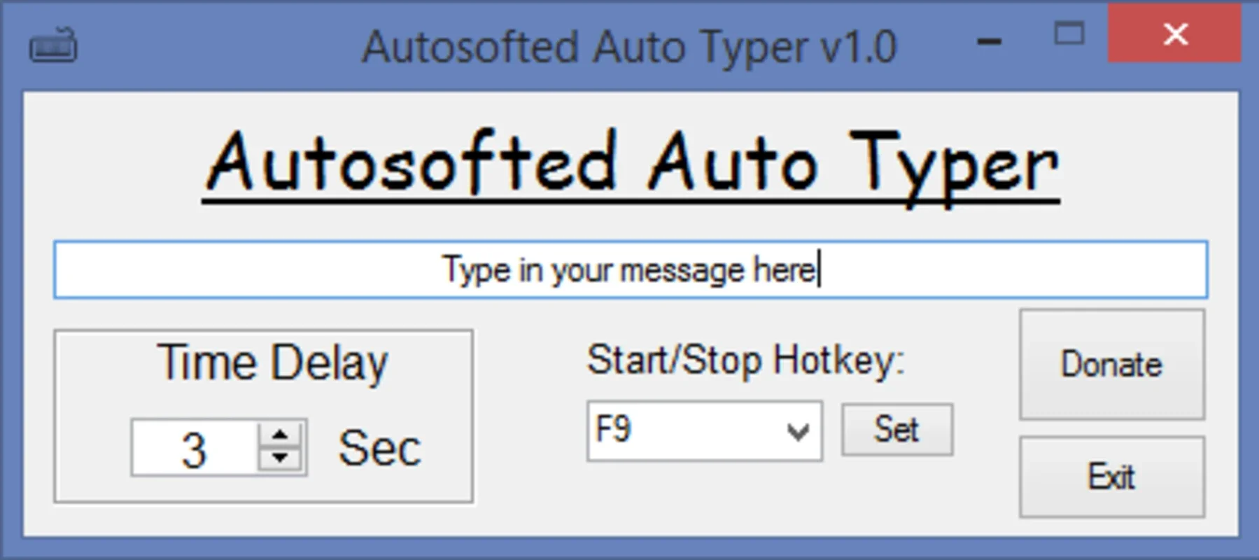 Auto Typer: Automate Typing on Windows