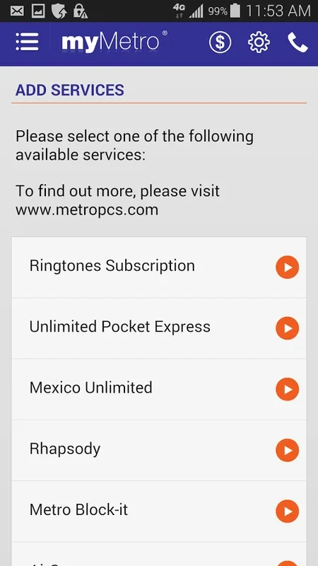 myMetro for Android - Manage T-Mobile Accounts Easily