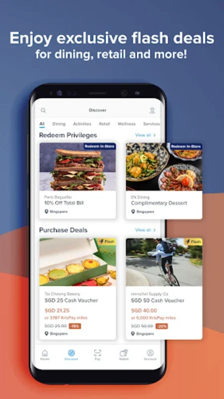 Kris+ for Android - Earn Miles on Shopping & Dining