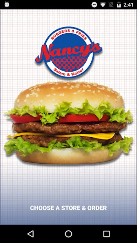 Nancy's Burgers and Fries for Android - Seamless Ordering