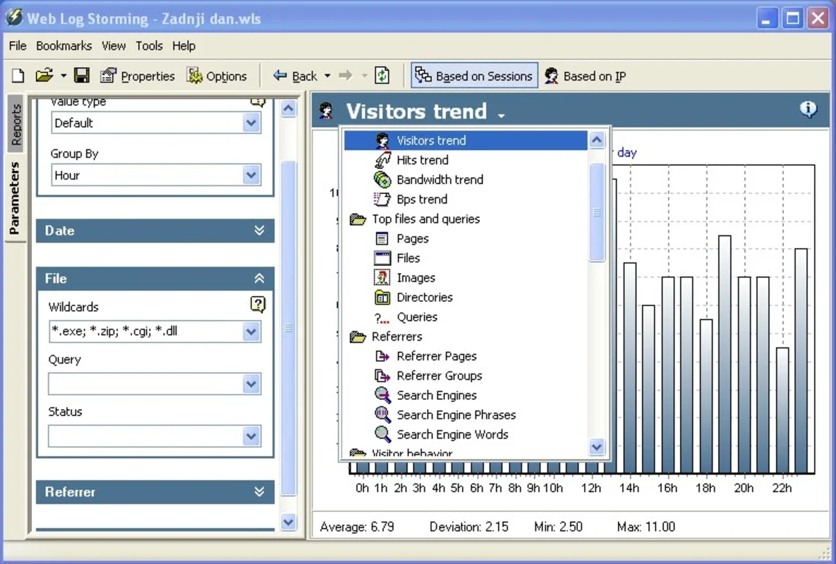 Web Log Storming for Windows - Simplify Log Analysis