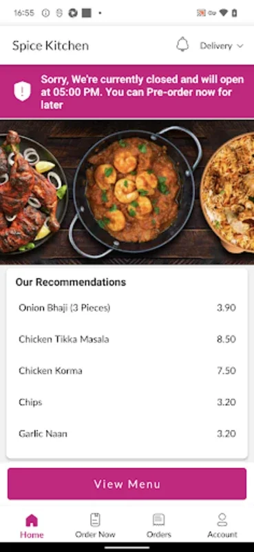 Spice Kitchen for Android: Authentic Cuisine at Your Fingertips