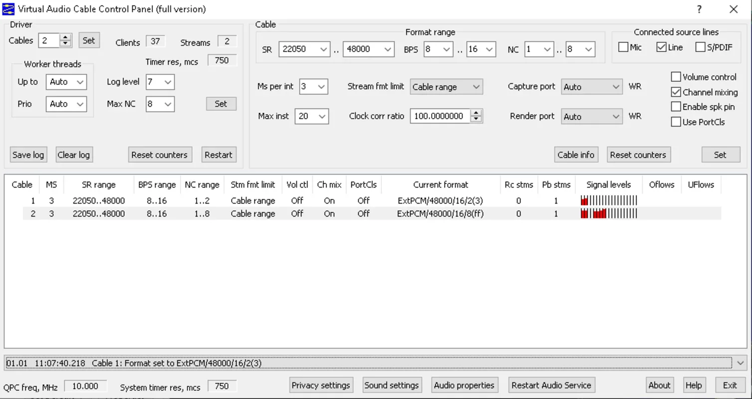 Virtual Audio Cable: High-Fidelity Audio Routing for Windows