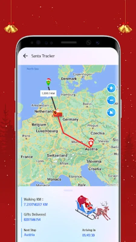 Santa Tracker for Android - Track Santa's Journey