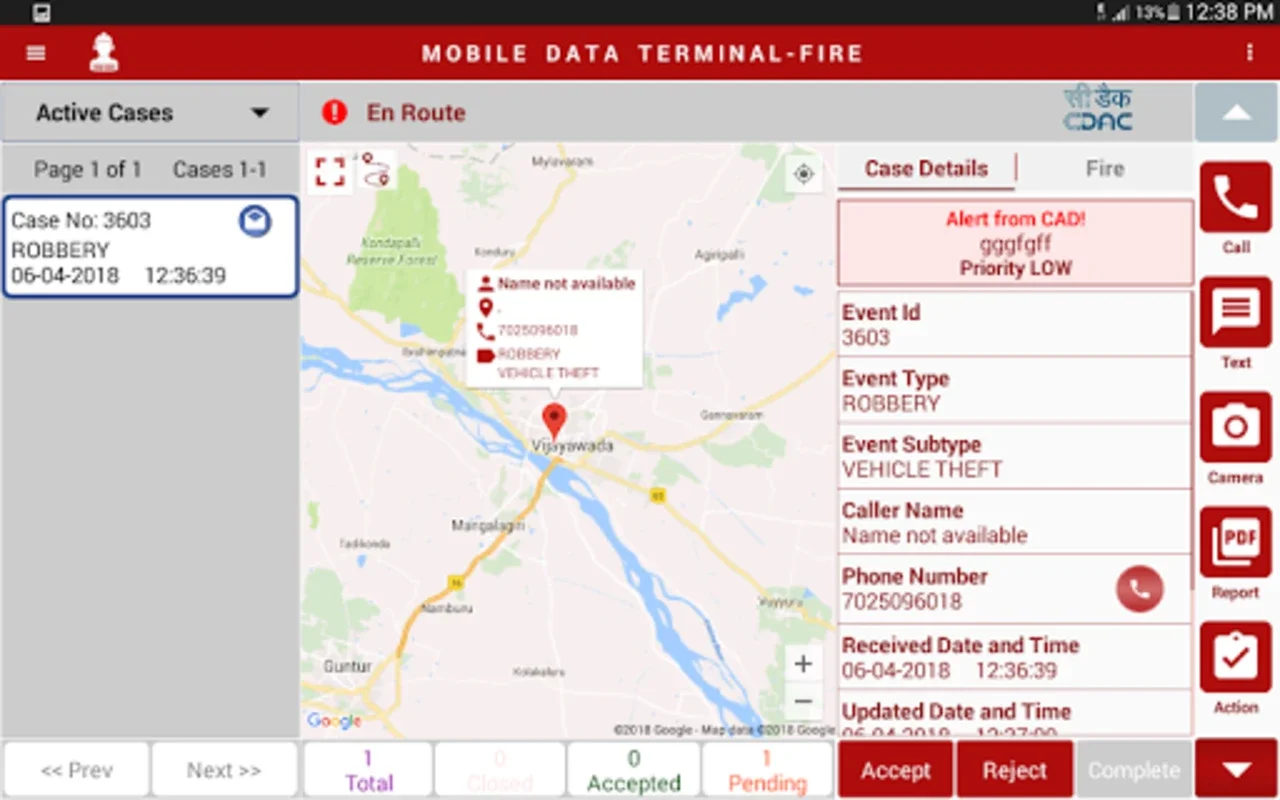 ERSS MDT for Android: Streamlining Emergency Response