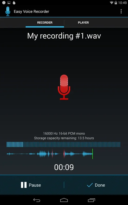 Easy Voice Recorder for Android: Simple and Effective Audio Recording