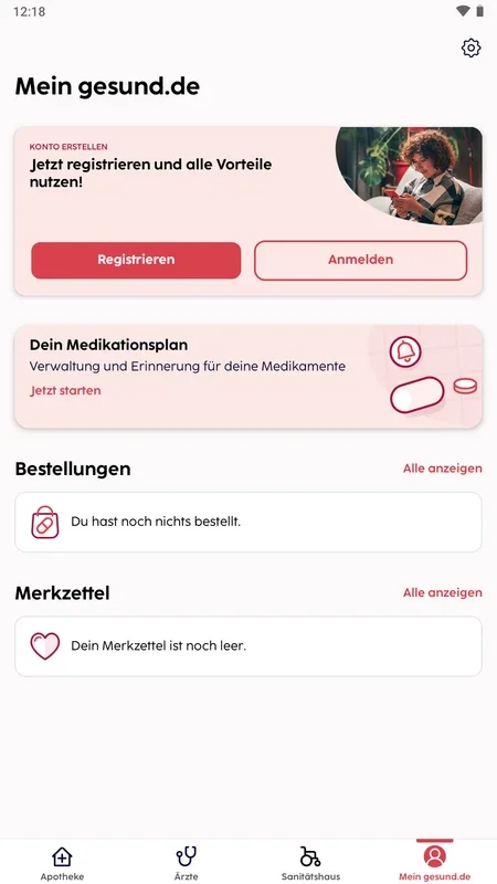 gesund.de - pharmacy & doctors for Android: Comprehensive Healthcare