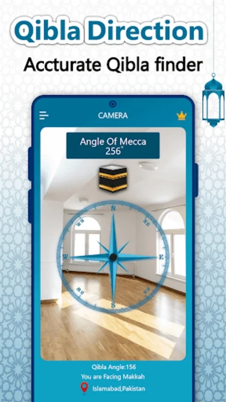 Qibla Direction for Android: Accurate Qibla Finding