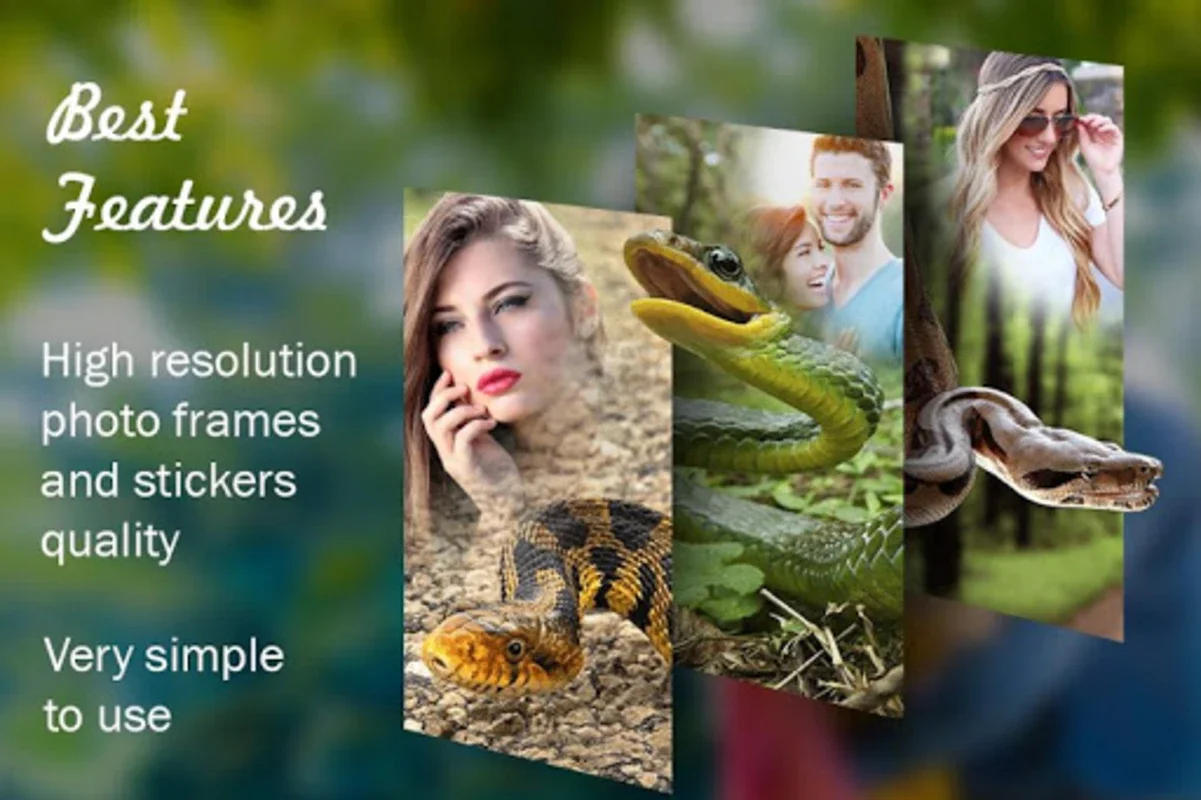 Snake Photo Frame for Android: Transform Photos Creatively