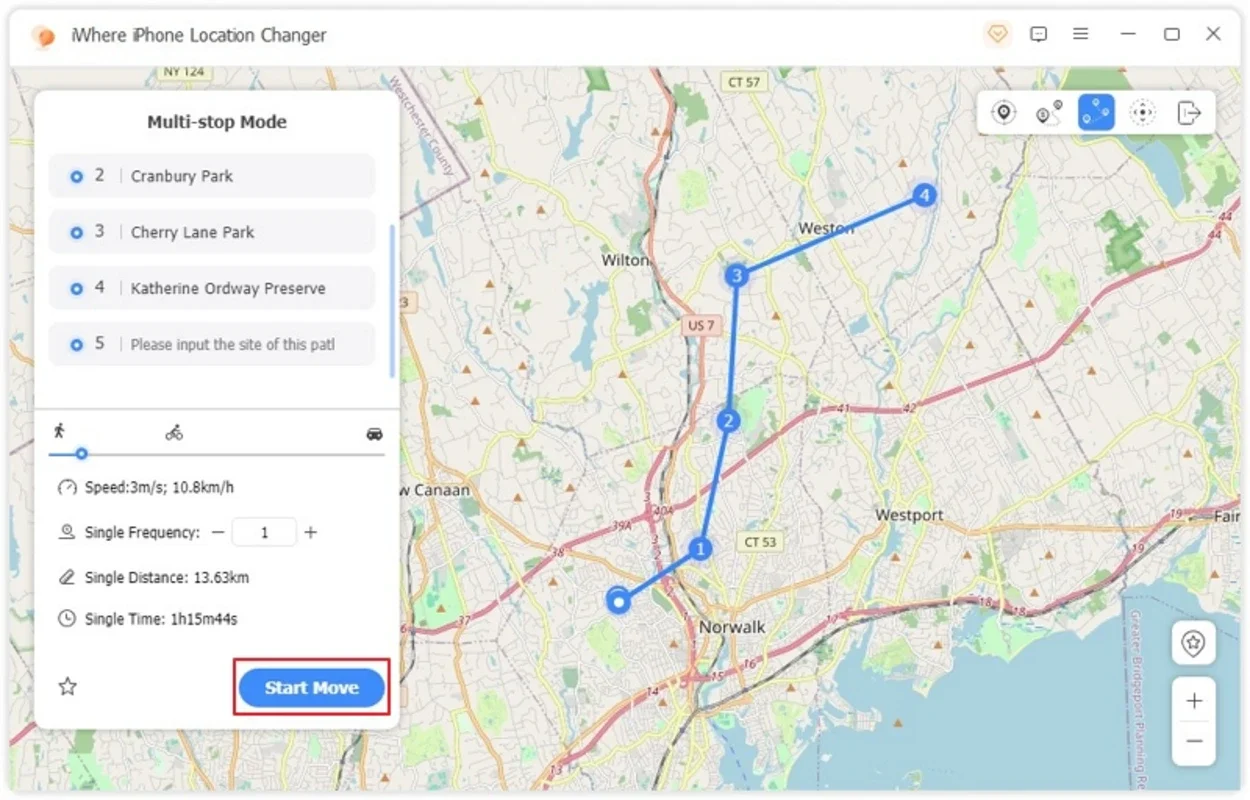 iWhere iPhone Location Changer for Windows: Customize Your iPhone/iPad Location