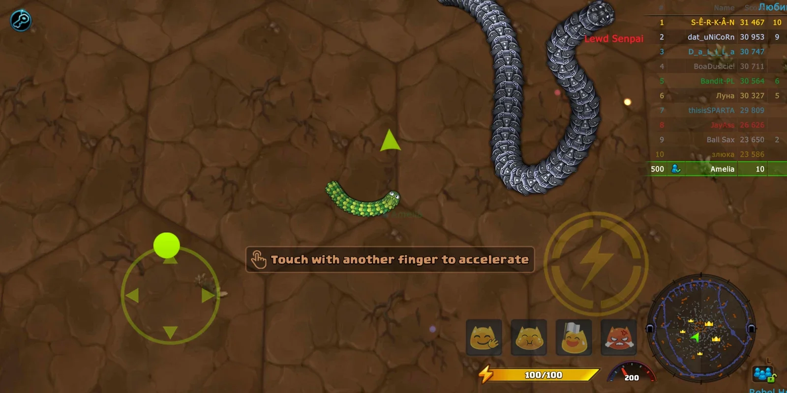 Little Big Snake for Android - Play and Compete