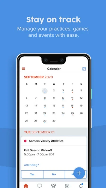 sportsYou for Android: Seamless Sports Team Communication