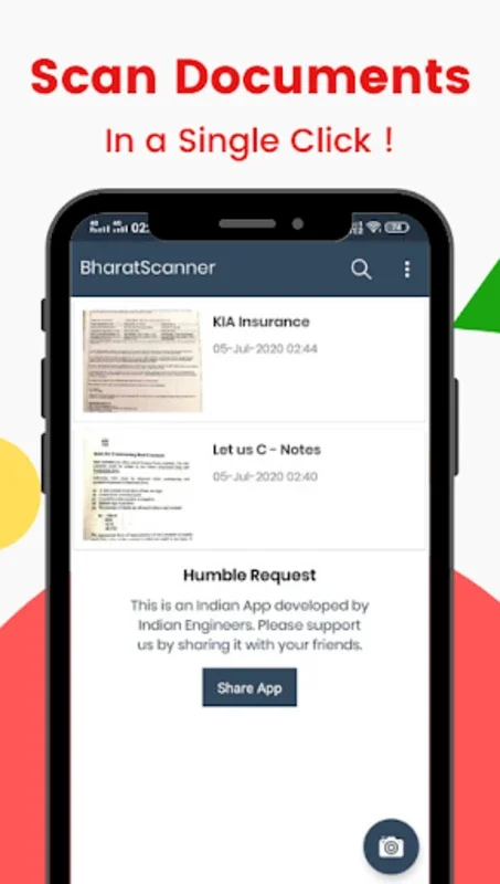 Bharat Scanner pdf scanner for Android - Seamless Document Scanning