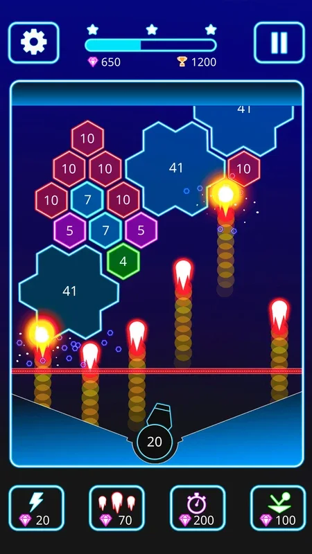 Hex bomb - Megablast for Android: A Thrilling Gaming Experience