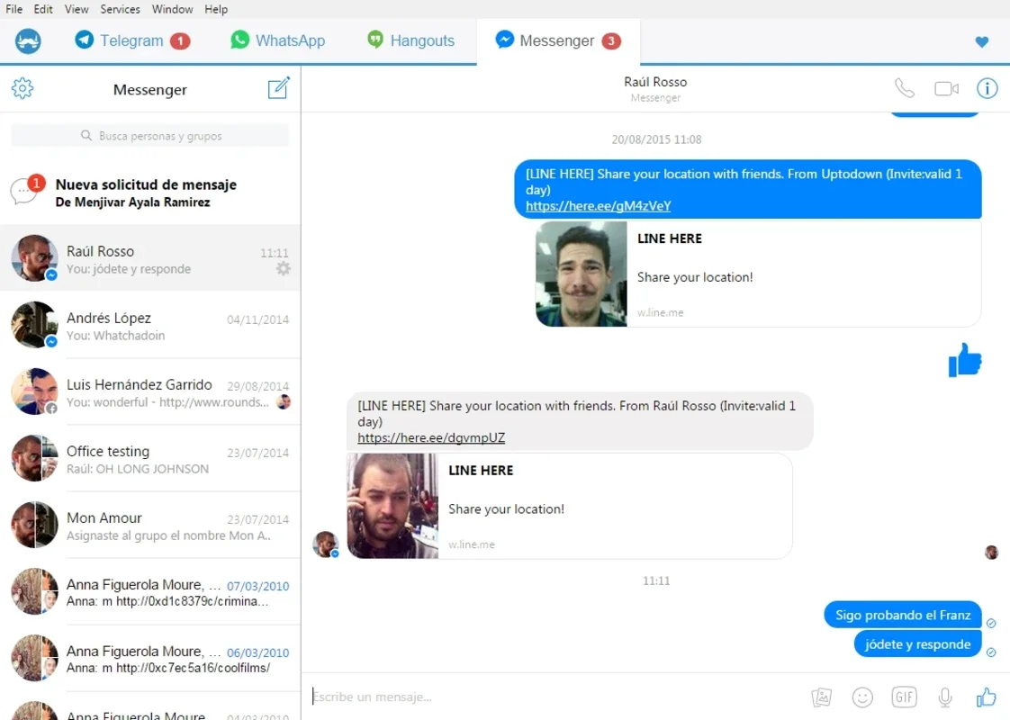 Franz for Windows - Unified Instant Messaging