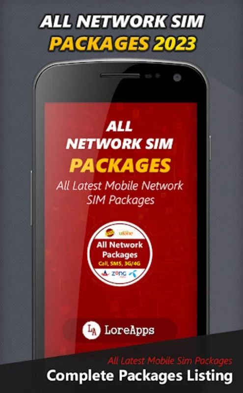 All Network Packages for Android - Manage Your Mobile Packages Easily