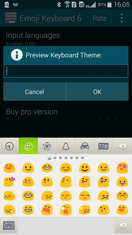 Emoji Keyboard 6 for Android - Enhance Messaging