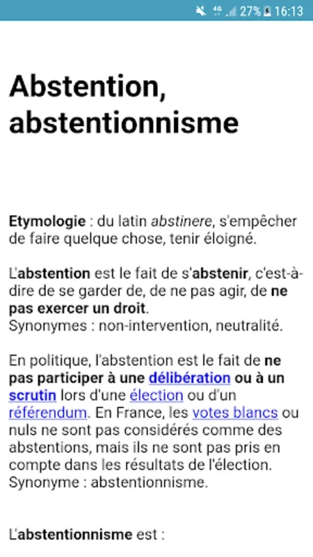 Politique pour les nuls for Android: Simplifying Politics