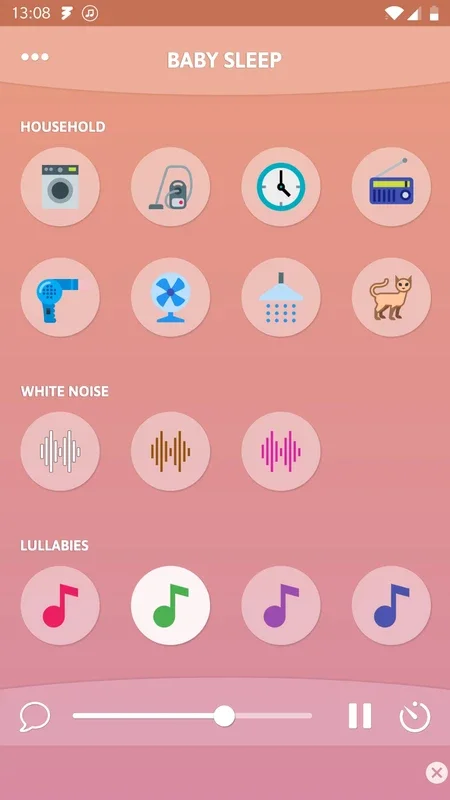 Baby Sleep - White Noise for Android - Relax Your Baby with Soothing Sounds