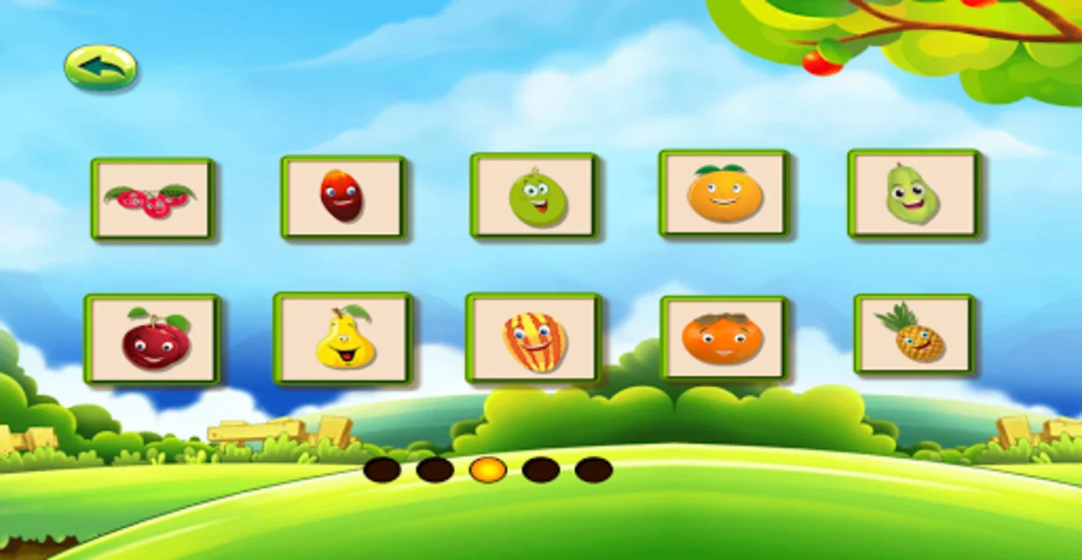 Fruits And Vegetables For Kids for Android - Engaging Learning