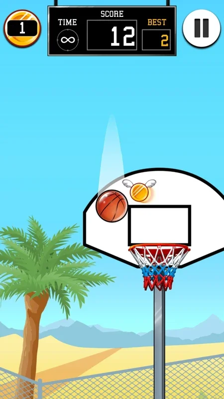 Basket Fall for Android - Unique Basketball Game