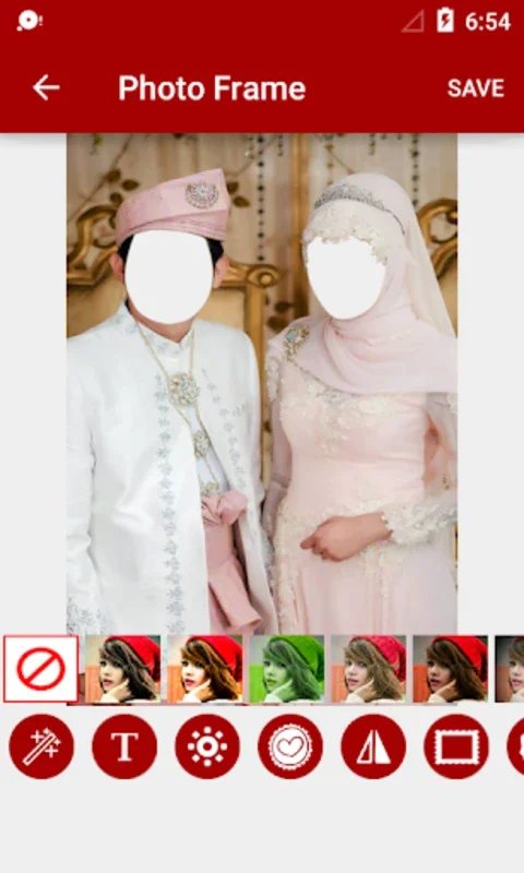 Hijab Wedding Photo Suit for Android - No Downloading Needed