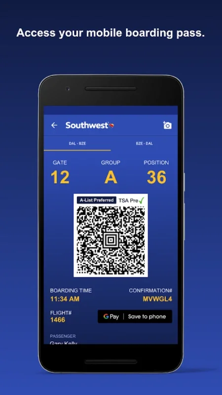 Southwest Airlines for Android - Streamlined Air Travel