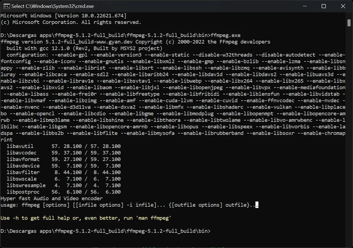 FFmpeg for Windows - Powerful Multimedia Processing