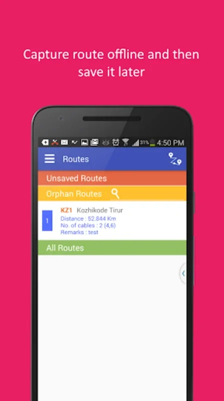 Network Map - GIS for Android: Streamlined Fiber Network Management