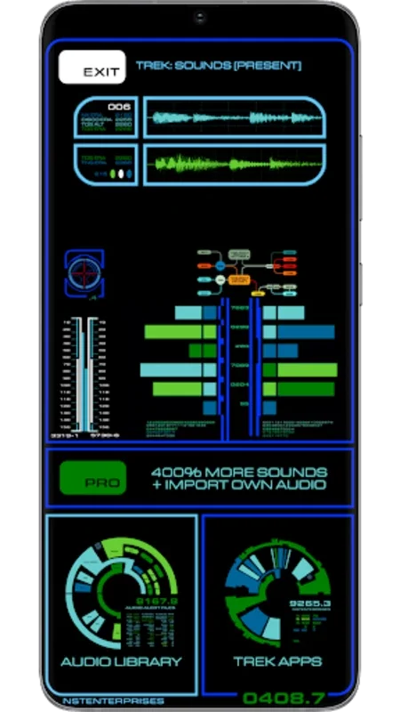 TREK: Sounds [Present] for Android - Immersive Sci-Fi Soundboard