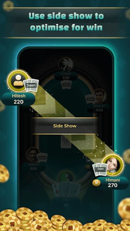 CardsPatti Lounge: TeenPatti for Android - Engaging Card Game