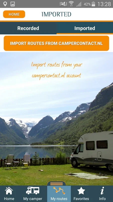 Motorhome Parkings for Android: Find Ideal Camper Sites