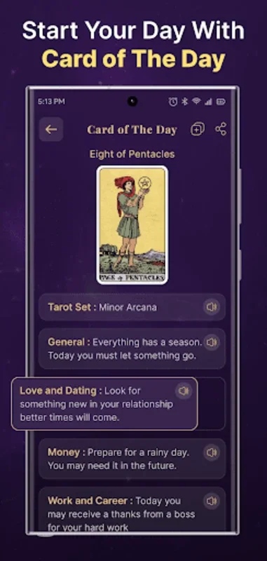 Tarot Card Reading for Android - Navigate Life with Accurate Insights