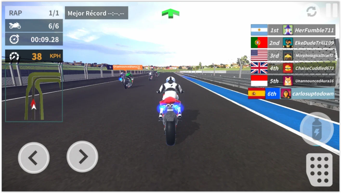 Speed Racer for Android - Thrilling Motorbike Races