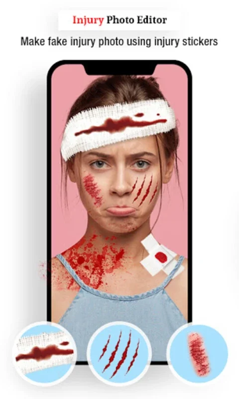 Injury Photo Editor for Android - Download the APK from AppHuts