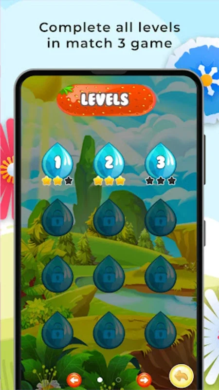 Cream Candy Rain for Android - Engaging Match-3 Fun