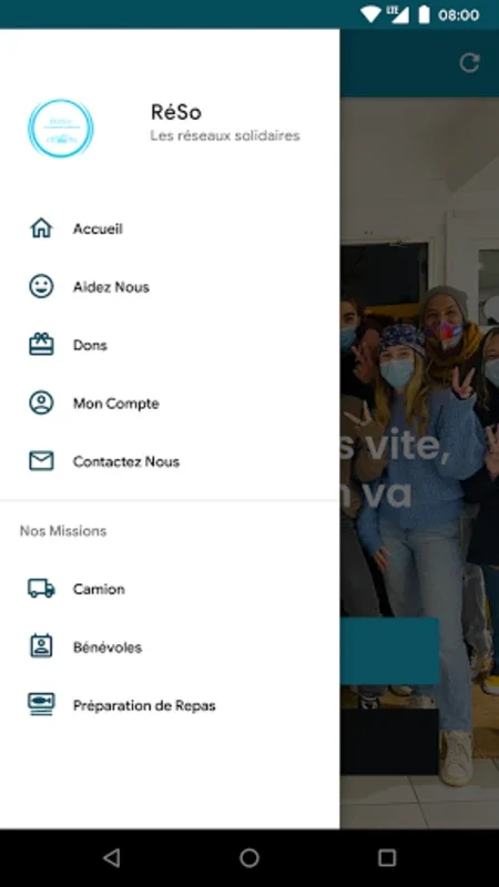 RéSo - Les réseaux solidaires for Android: Streamline Community Aid