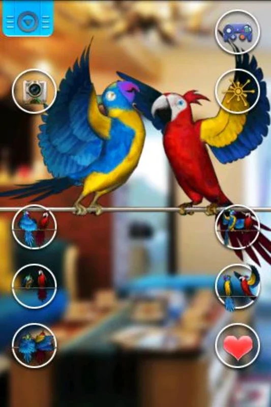 Talking Parrot Couple Free for Android - No Downloading Required