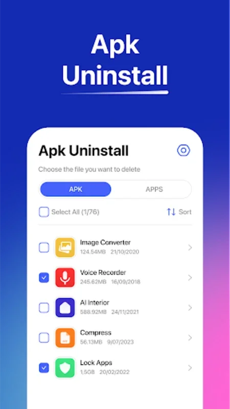 APK Uninstaller for Android - Manage and Uninstall Apps Easily