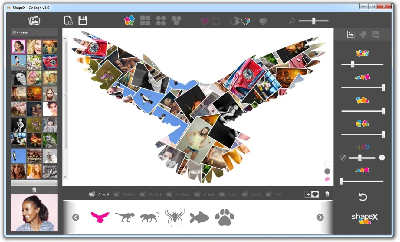 ShapeX Collage for Windows: Unleash Creativity