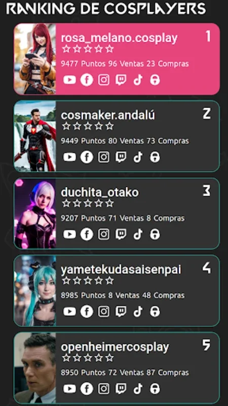 CosplayNext: segunda mano for Android - Download the APK from AppHuts