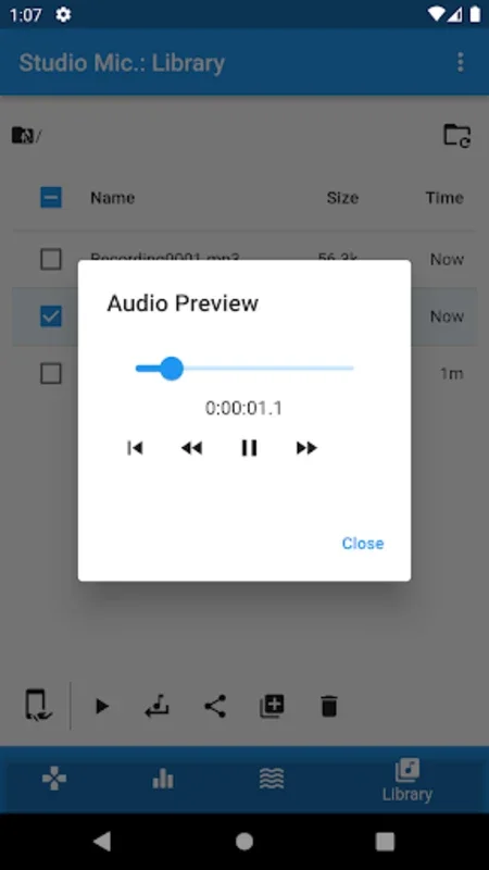 Studio Microphone/Recorder for Android - High - Quality Recording App