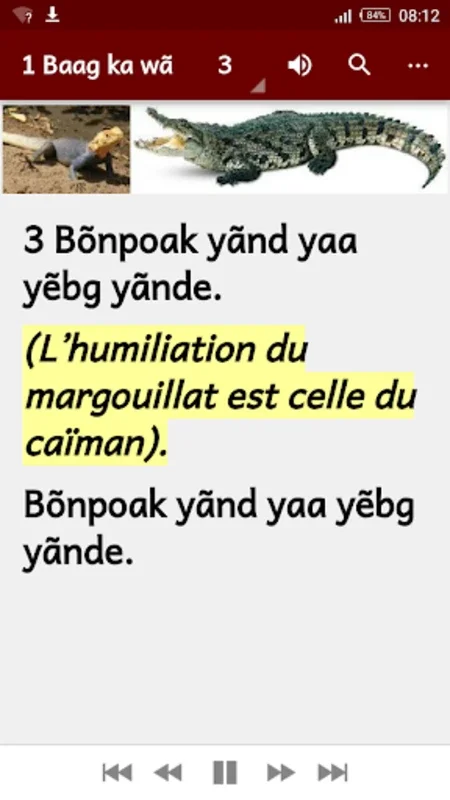 Proverbes en mooré vol. 1 for Android - Explore Mossi Wisdom