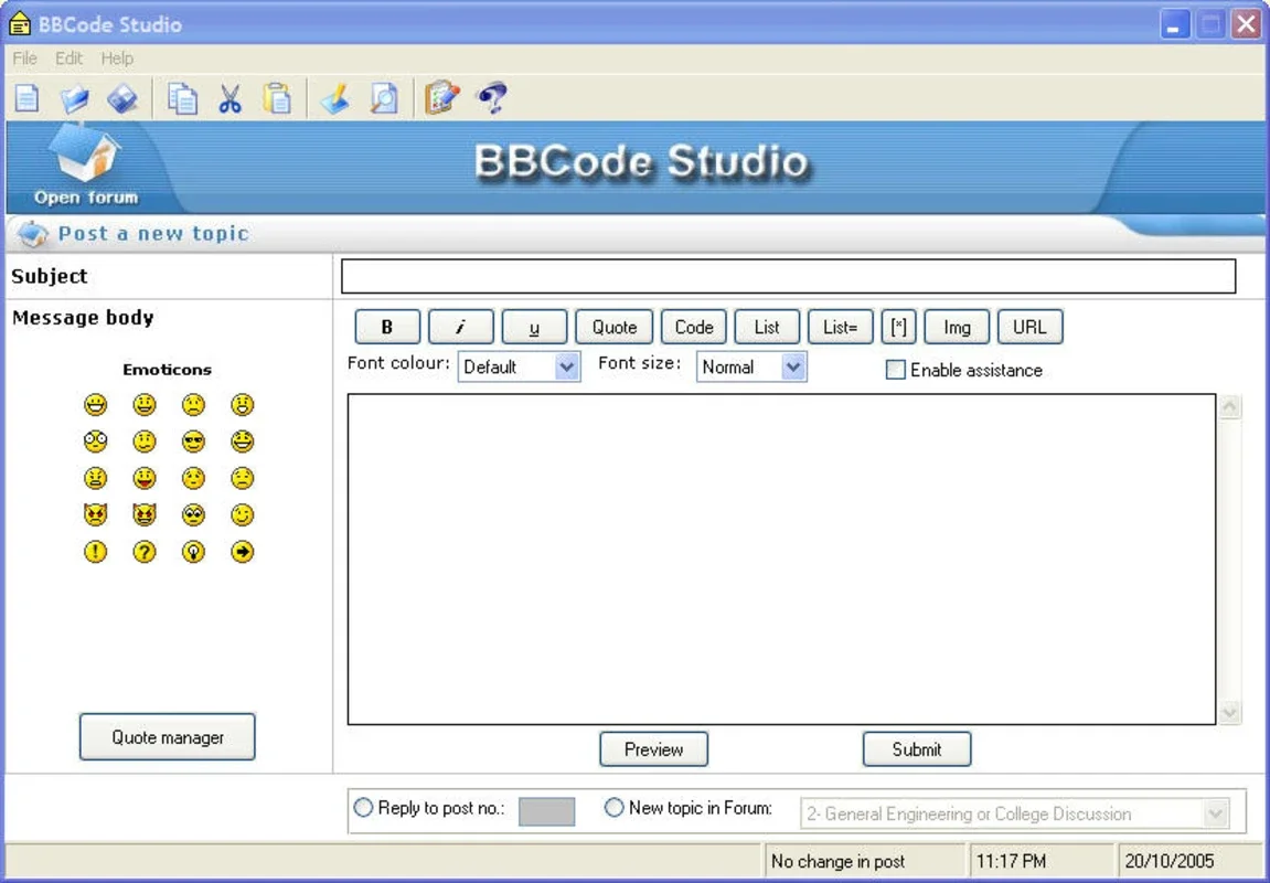 BBCode Studio for Windows - Simplify BBCode Editing