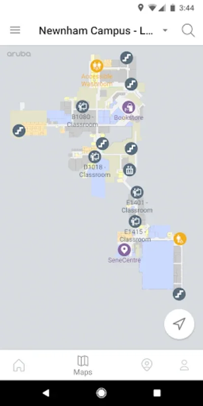 Seneca Navigate for Android - Seamless Campus Navigation