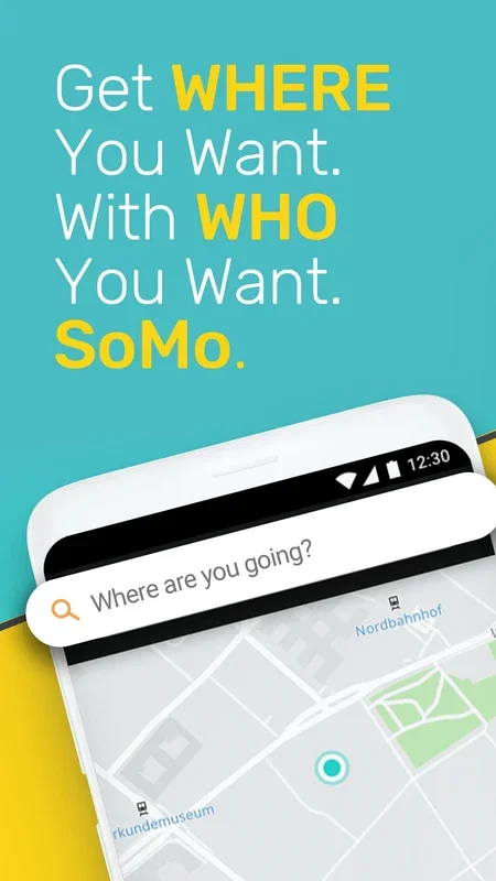 SoMo for Android - Seamless Ride Sharing